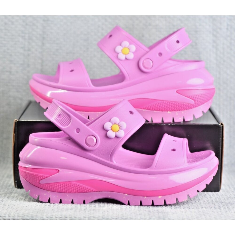 New! Size: 9 Women | Crocs Classic Mega Crush Sandal | Color: Bubble |207989-6WQ